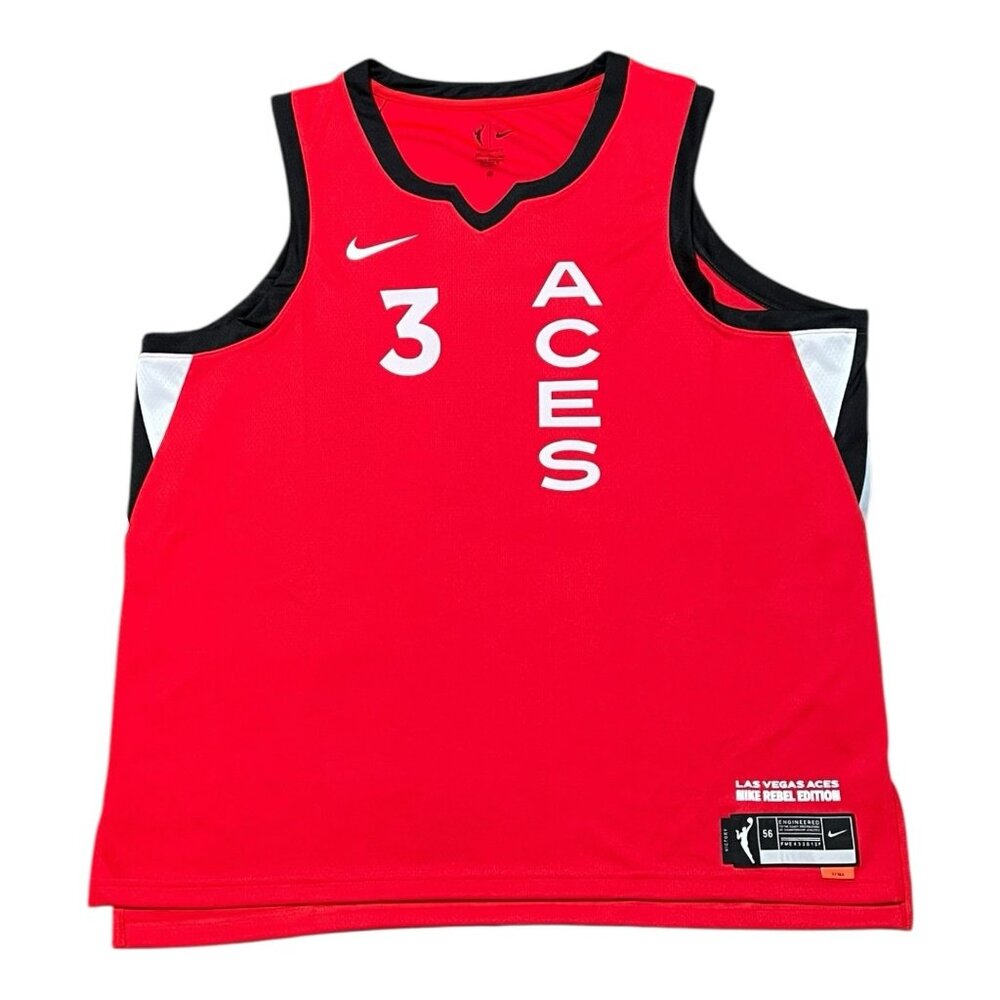 Nike Red and Black Women's Jersey